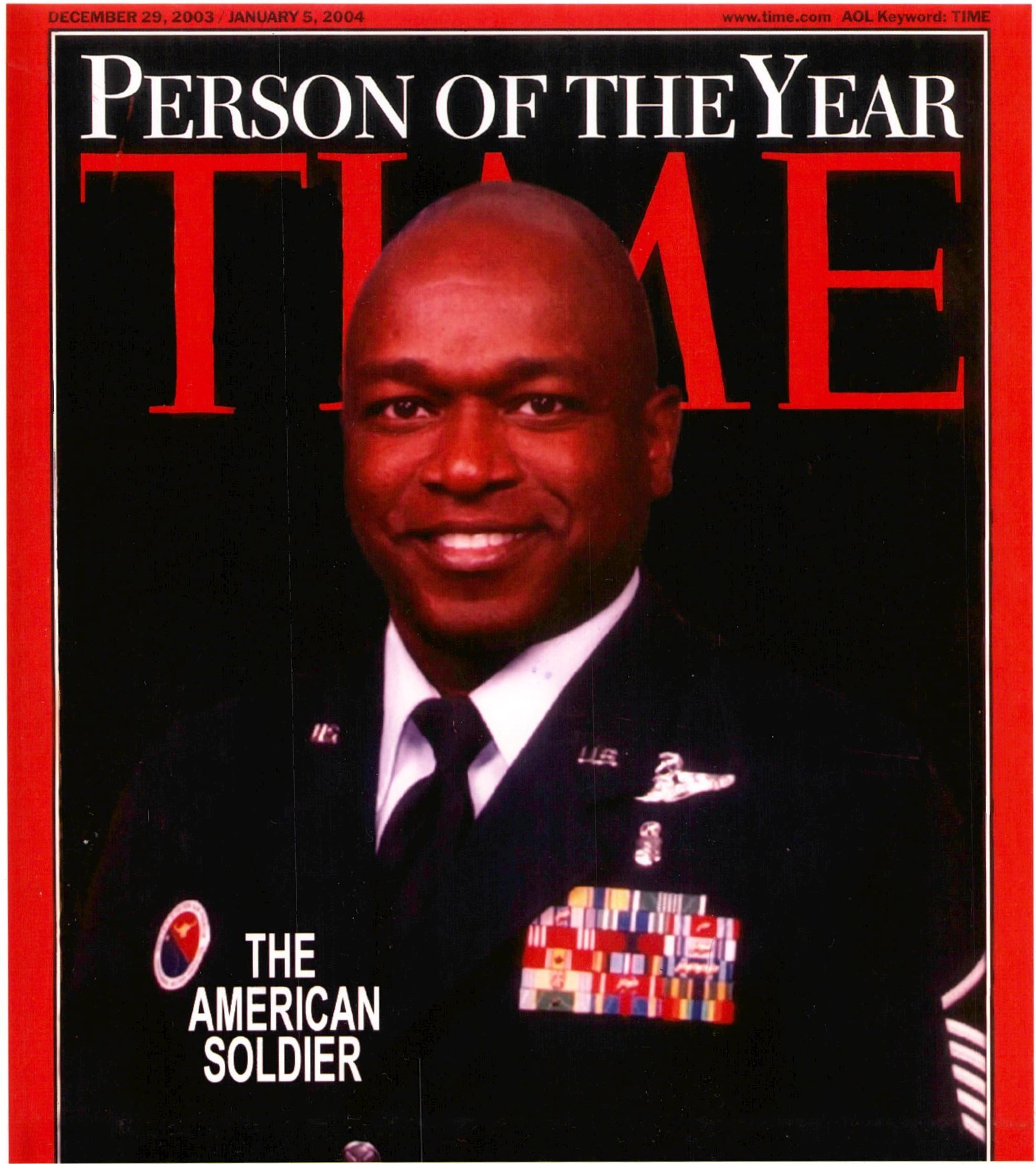 Wacinque on the cover of TIME Magazine named Person of the Year in 2003
